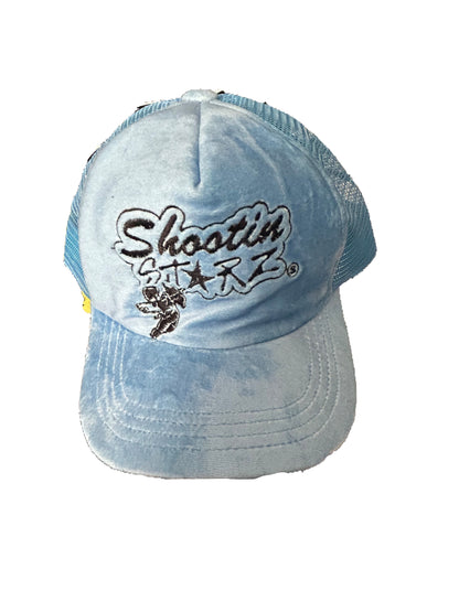 SHOOTIN STARZ VELOR TRUCKER HAT