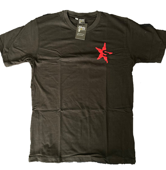 SHOOTIN STARZ RED DC TSHIRT